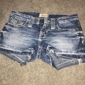 Cute Distressed BIG STAR Shorts